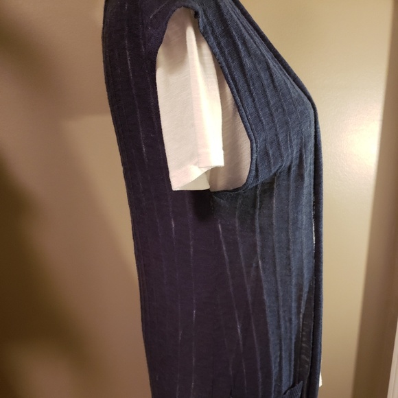 OLD NAVY BLUE VEST - Picture 2 of 4